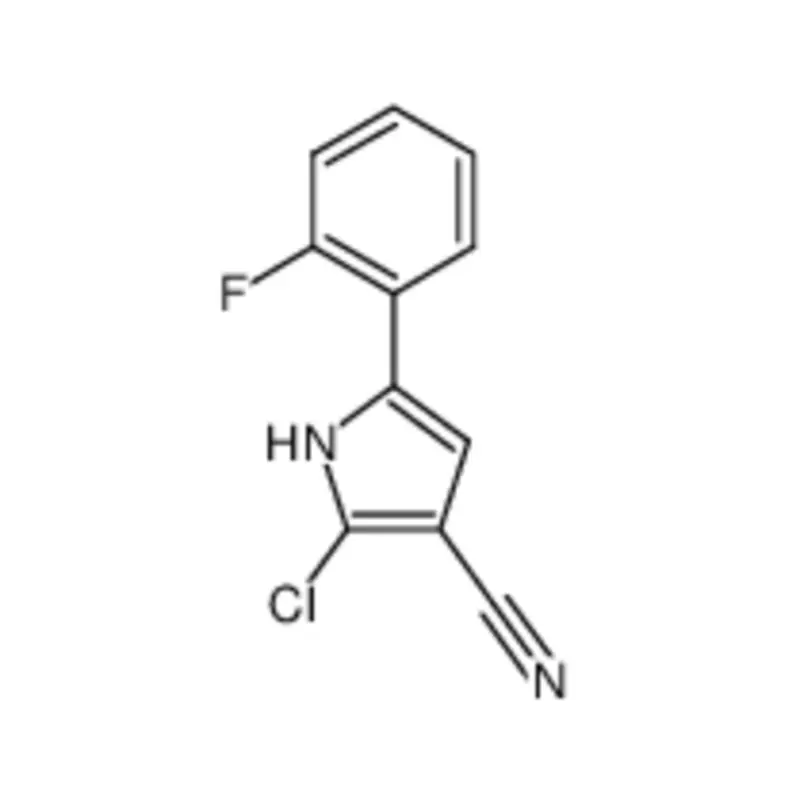 2-Chloro-5 - (2-fluorophenyl) - 1H-pyrrole-3-acetonitrile